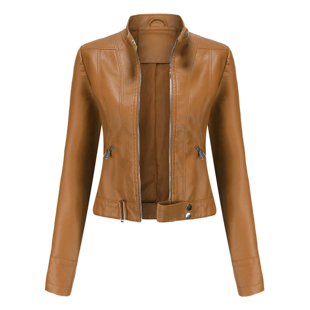 Alyssa Elegante Lederjacke