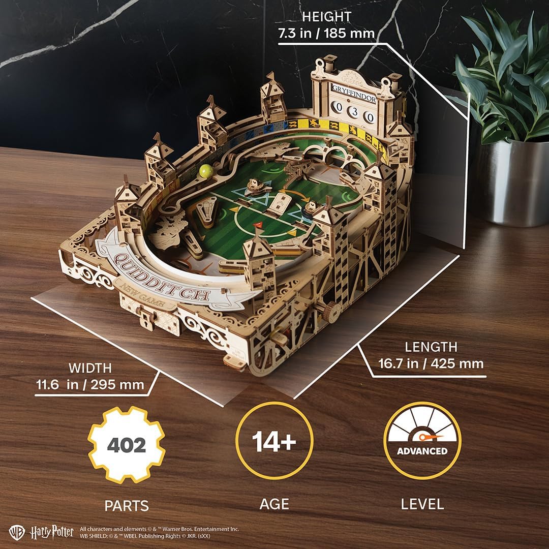 Quidditch 3D Pinball Wooden Puzzle