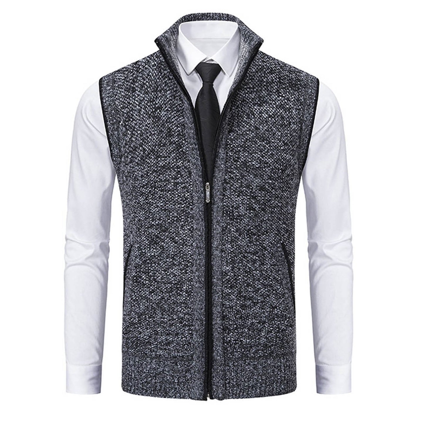 Herren Casual Fleece Herbstweste