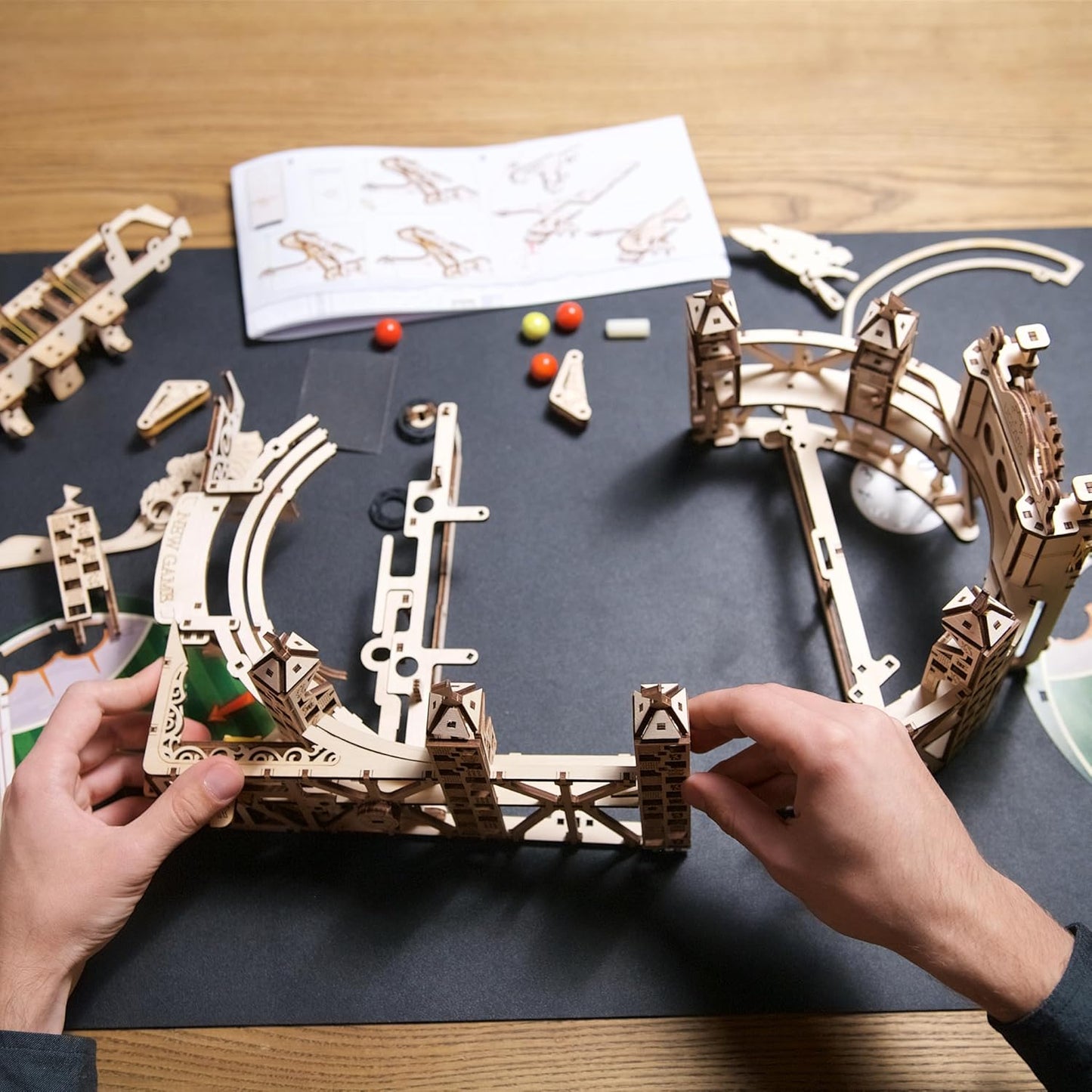 Quidditch 3D Pinball Wooden Puzzle