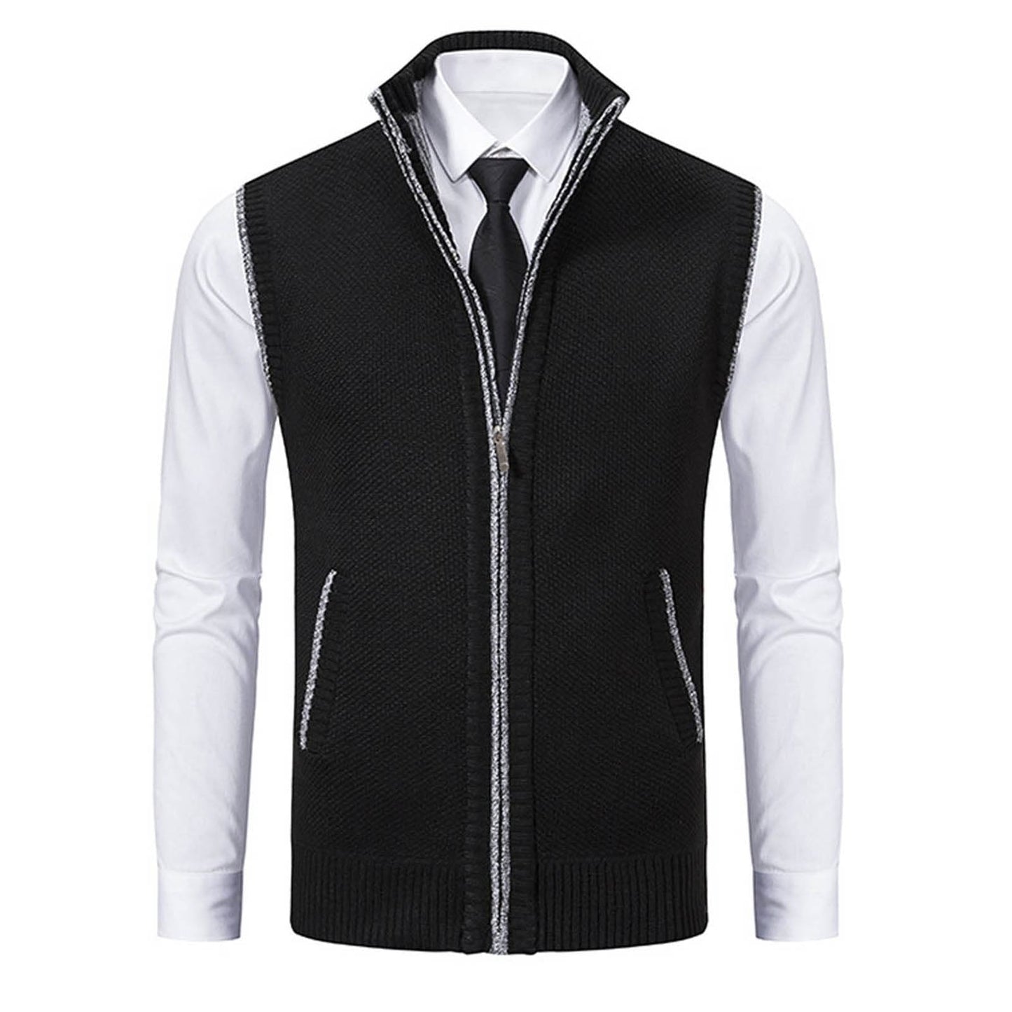 Herren Casual Fleece Herbstweste