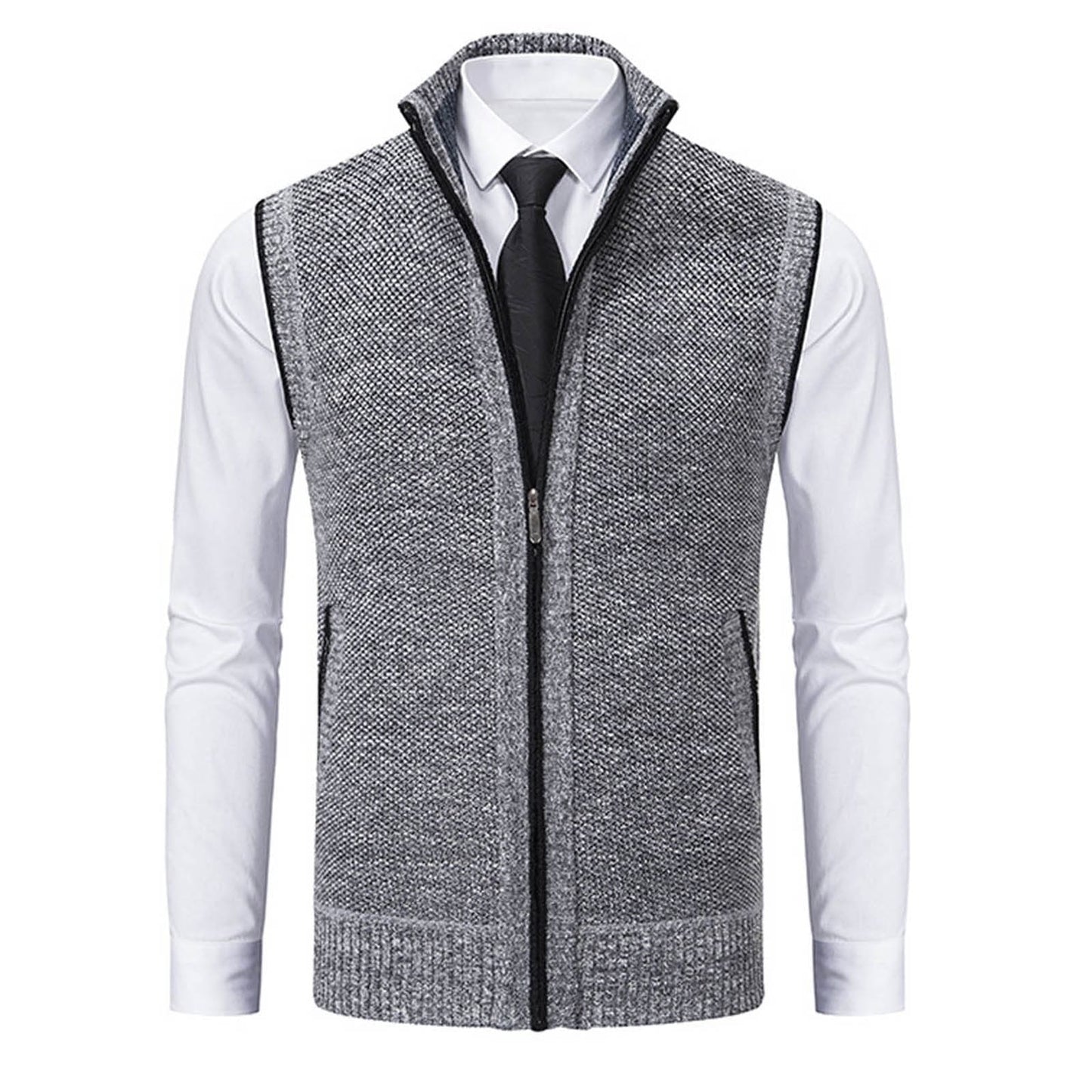 Herren Casual Fleece Herbstweste