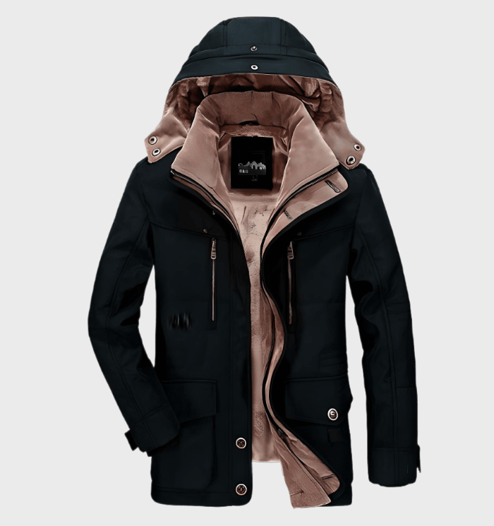 Barna Warme Winter Jacke