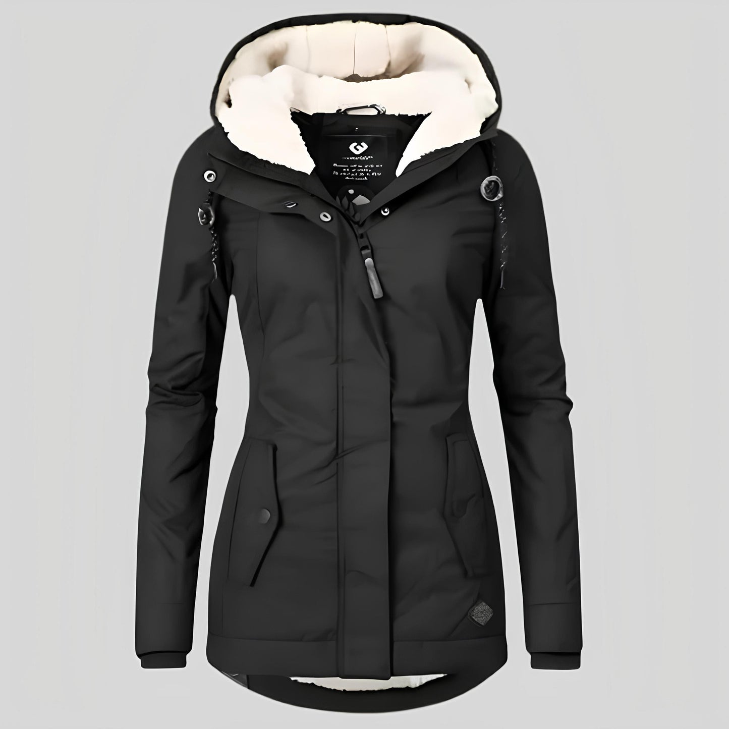 Towana Wasserdichte Jacke mit Kapuze und Futter