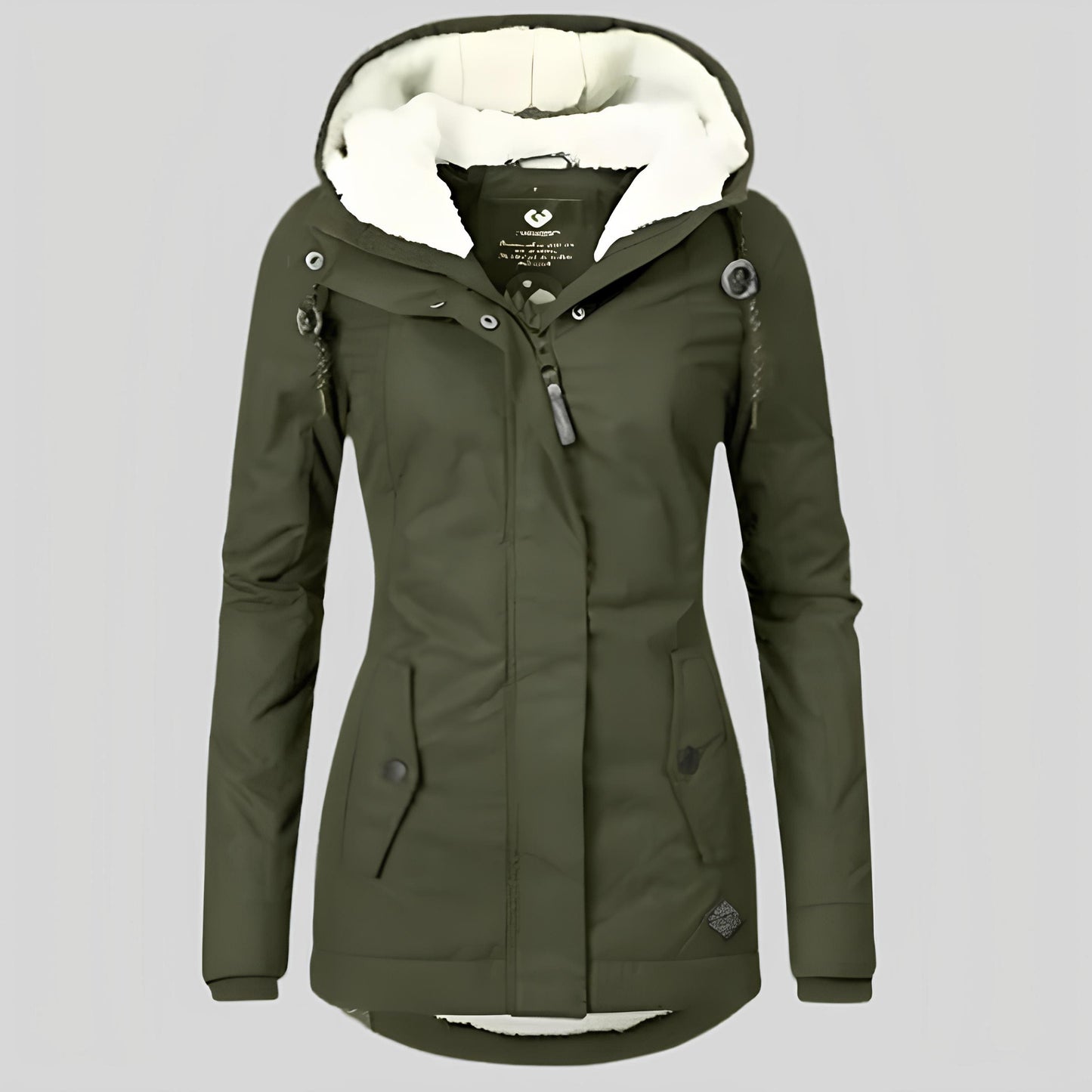 Towana Wasserdichte Jacke mit Kapuze und Futter