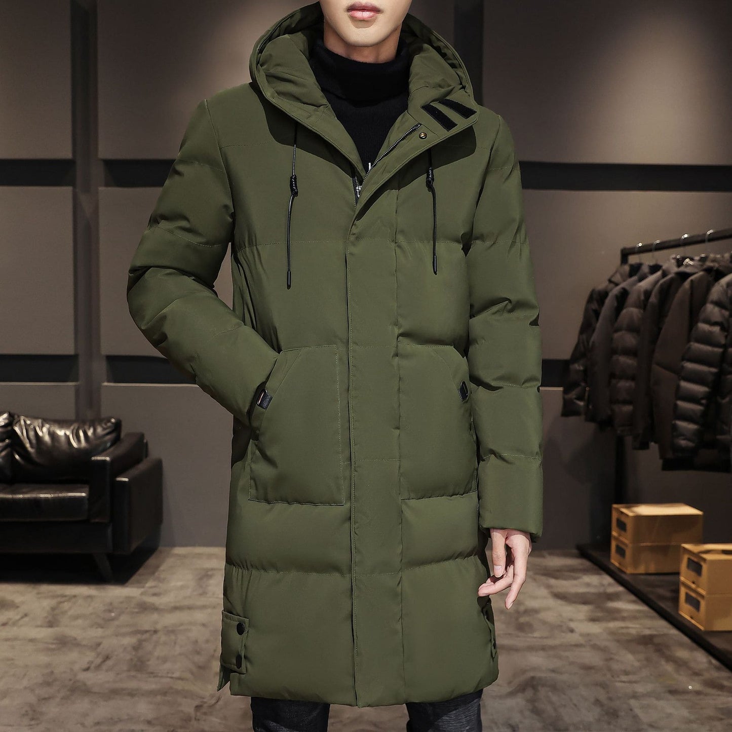 Wetterfest Urbane Herren Winterjacke