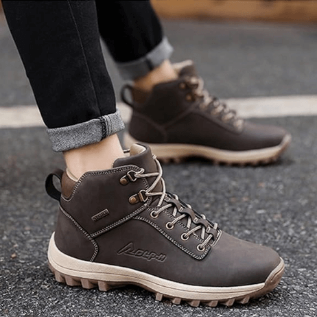Bequeme Gefütterte Wanderstiefel - Vanea Barfussschuhe