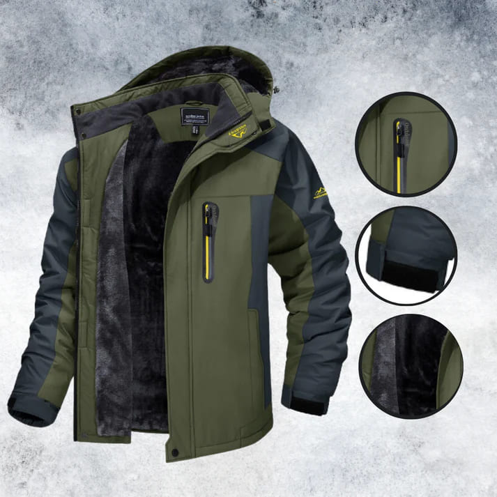 Winter Winddichte warme Outdoorjacke