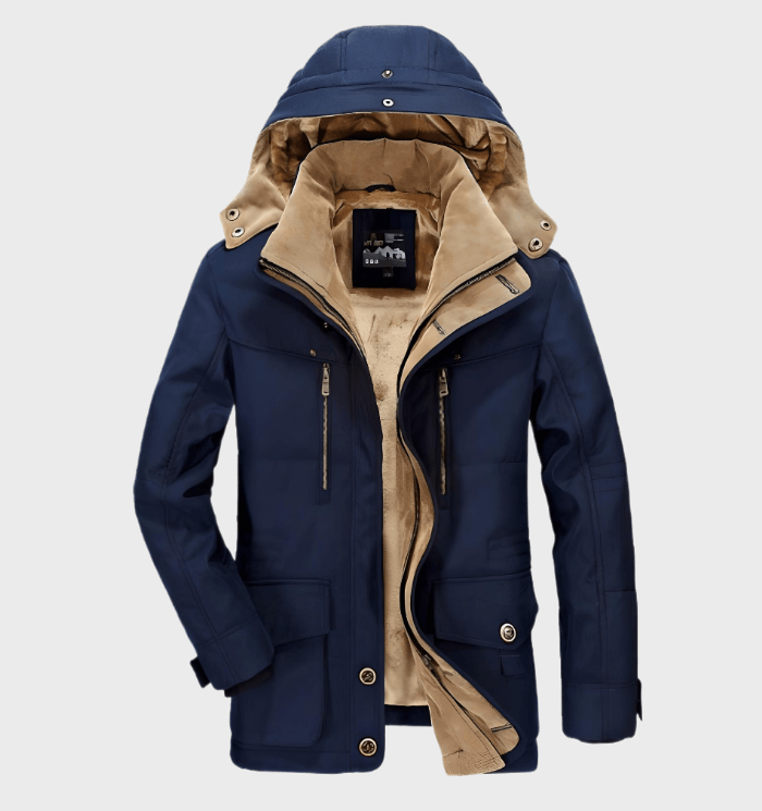 Barna Warme Winter Jacke