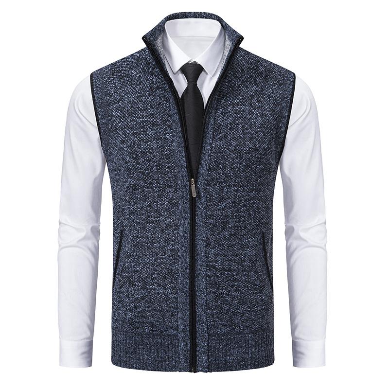 Herren Casual Fleece Herbstweste