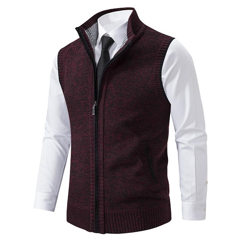 Herren Casual Fleece Herbstweste