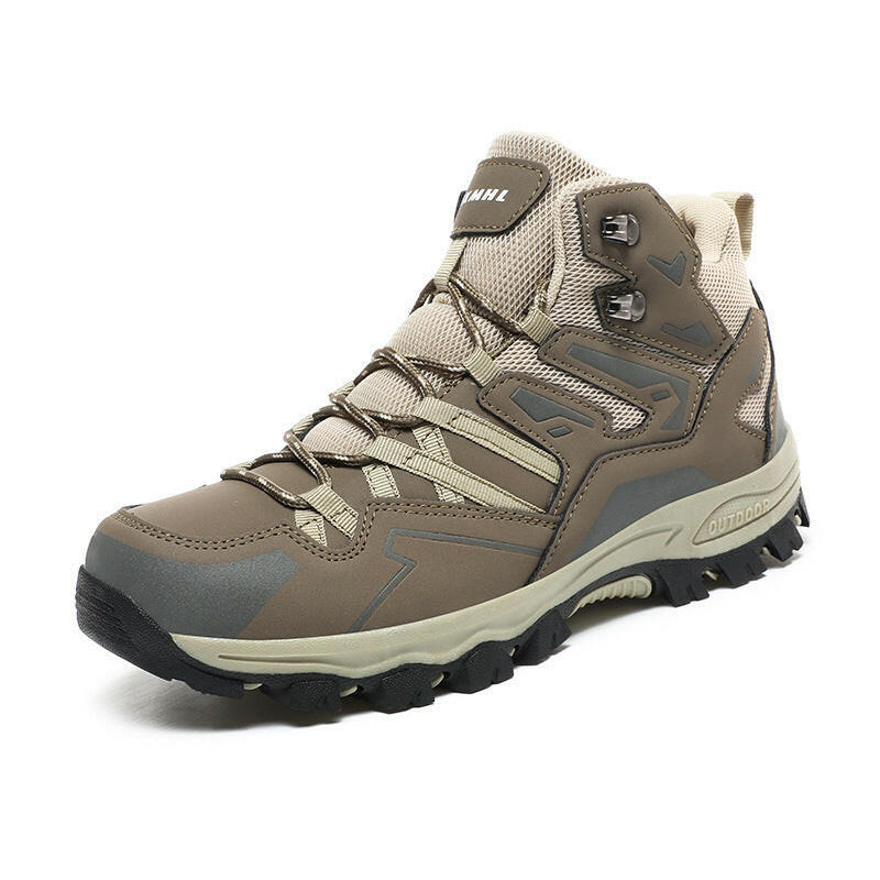 Hellbraun Expedition Outdoor Barfußschuhe zum Wandern von Vanea Barfußschuhe