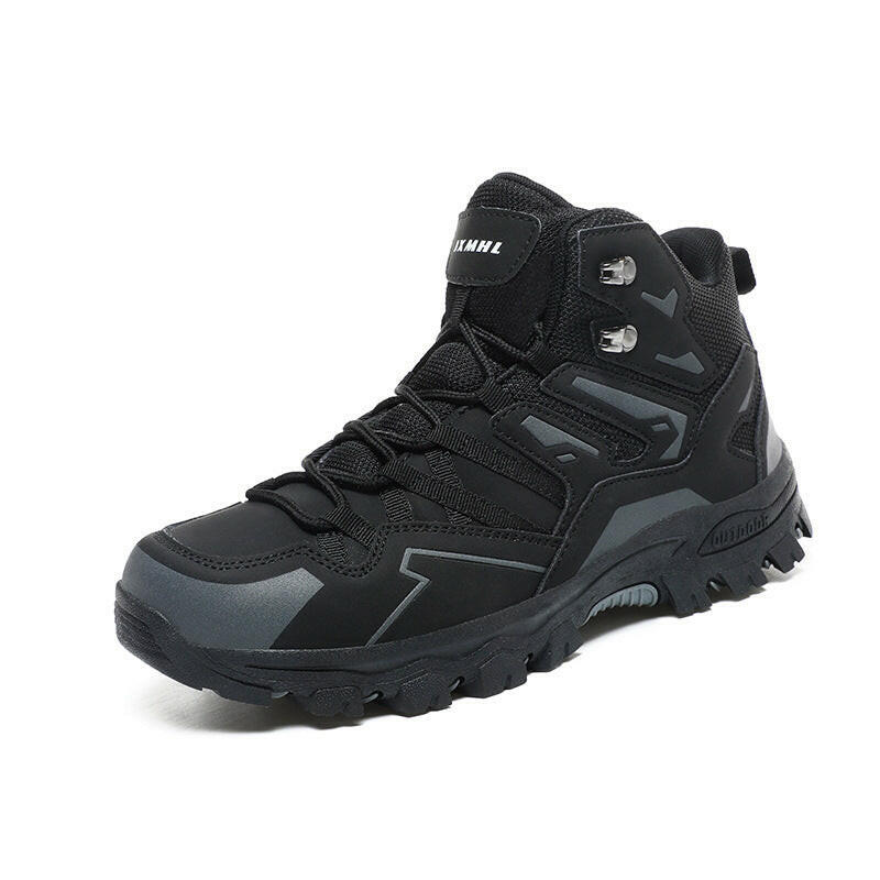 Schwarz Expedition Outdoor Barfußschuhe zum Wandern von Vanea Barfußschuhe