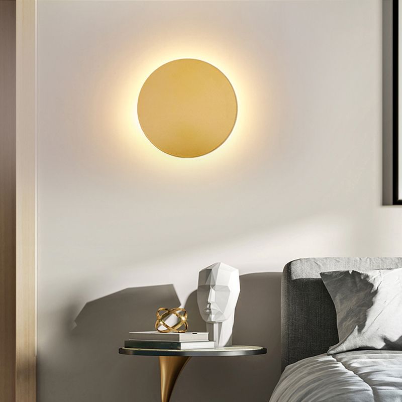 Vollmond-Glanz LED-Wandleuchte