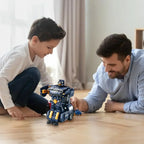 2-in-1 Polizei-Roboter-Spielzeug mit Licht & Sound
