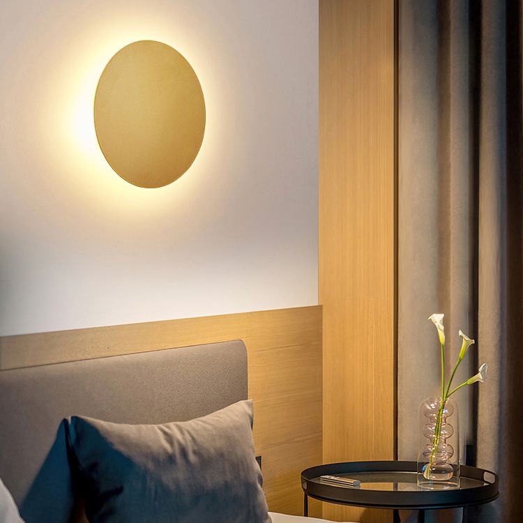 Vollmond-Glanz LED-Wandleuchte