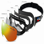 Thermo Skibrille mit UV400 Linse