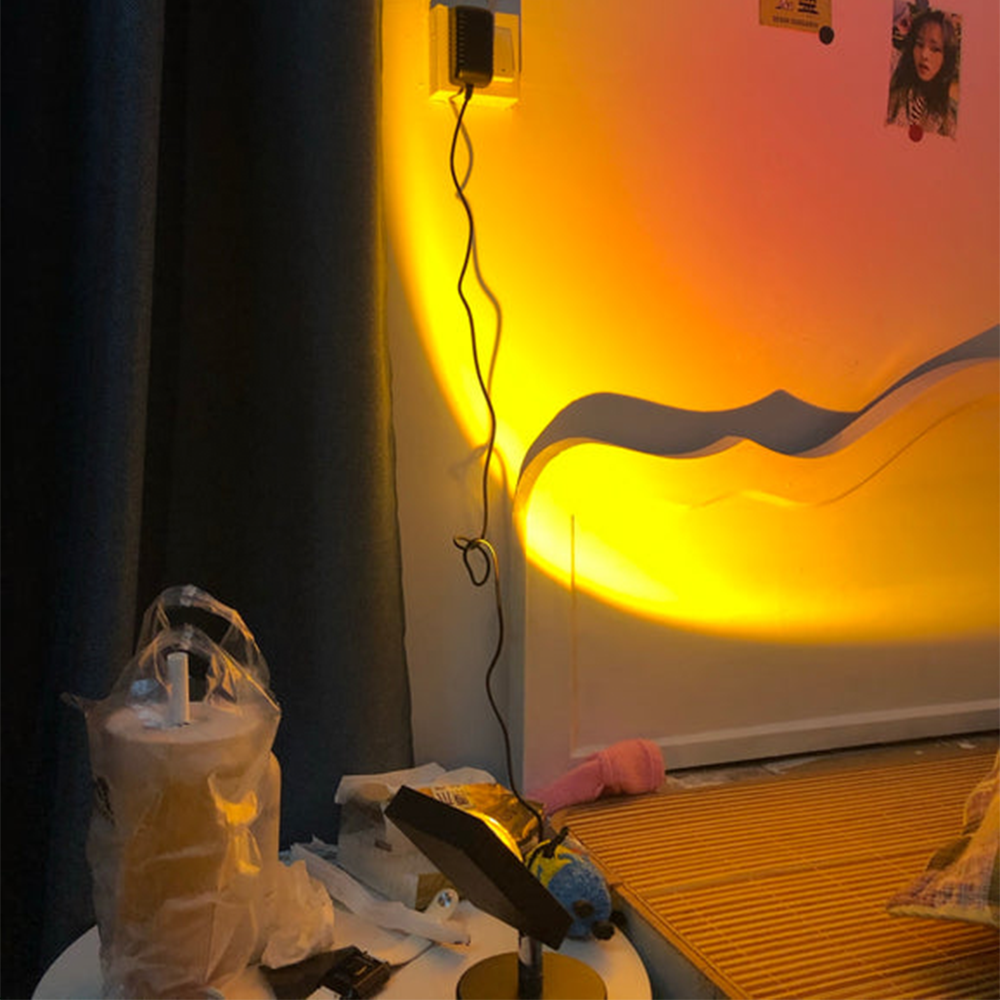 Magische Golden Hour Tischlampe