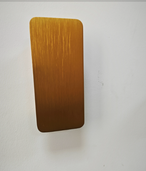 Minimalistische flache LED-Wandleuchte