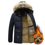Keanu Wärmende Kapuzen-Winterjacke