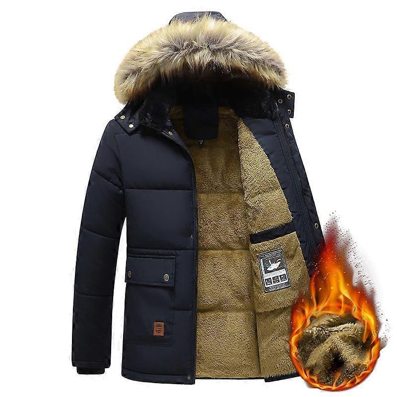 Keanu Wärmende Kapuzen-Winterjacke