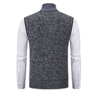 Herren Casual Fleece Herbstweste