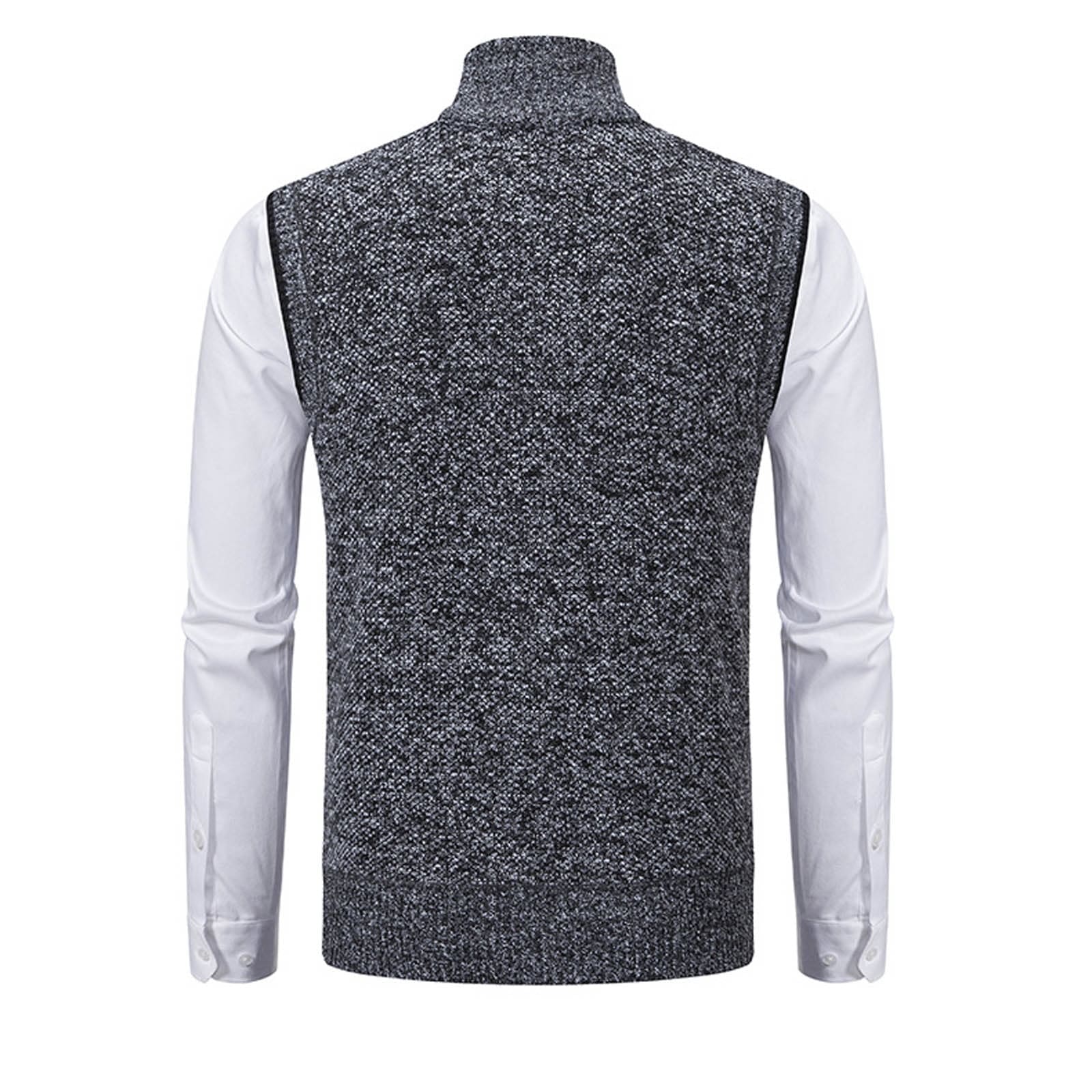 Herren Casual Fleece Herbstweste