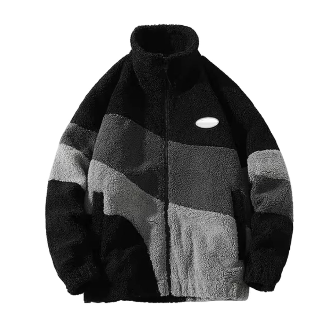 Vintage Herren Fleece Jacke