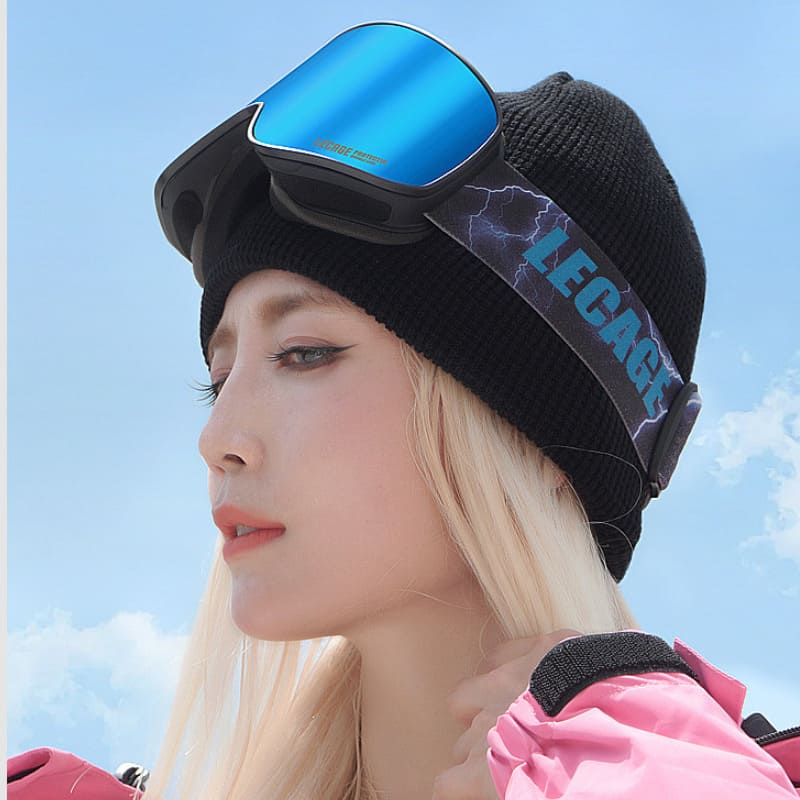 Franco - Skibrille mit abnehmbaren Sonnenschutz