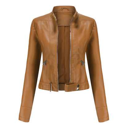 Alyssa Elegante Lederjacke