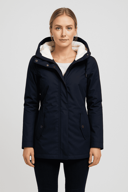 Towana Wasserdichte Jacke mit Kapuze und Futter