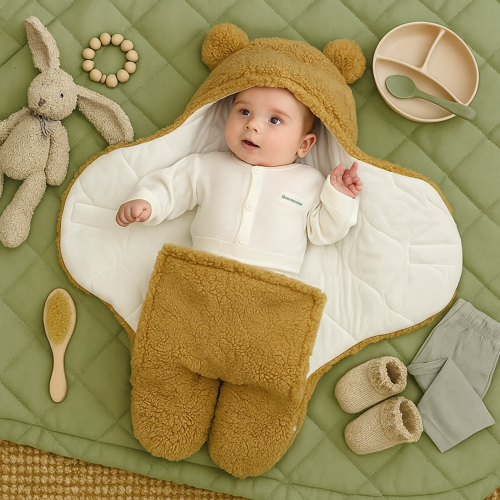 Baby Bär Decke und Schlafsack