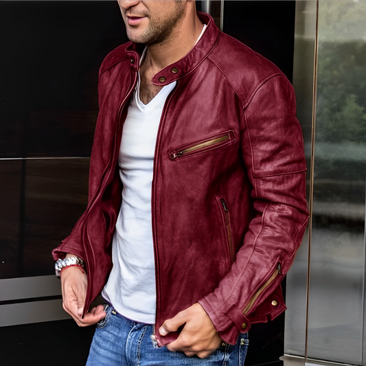 Denver Warme Urbane Lederjacke