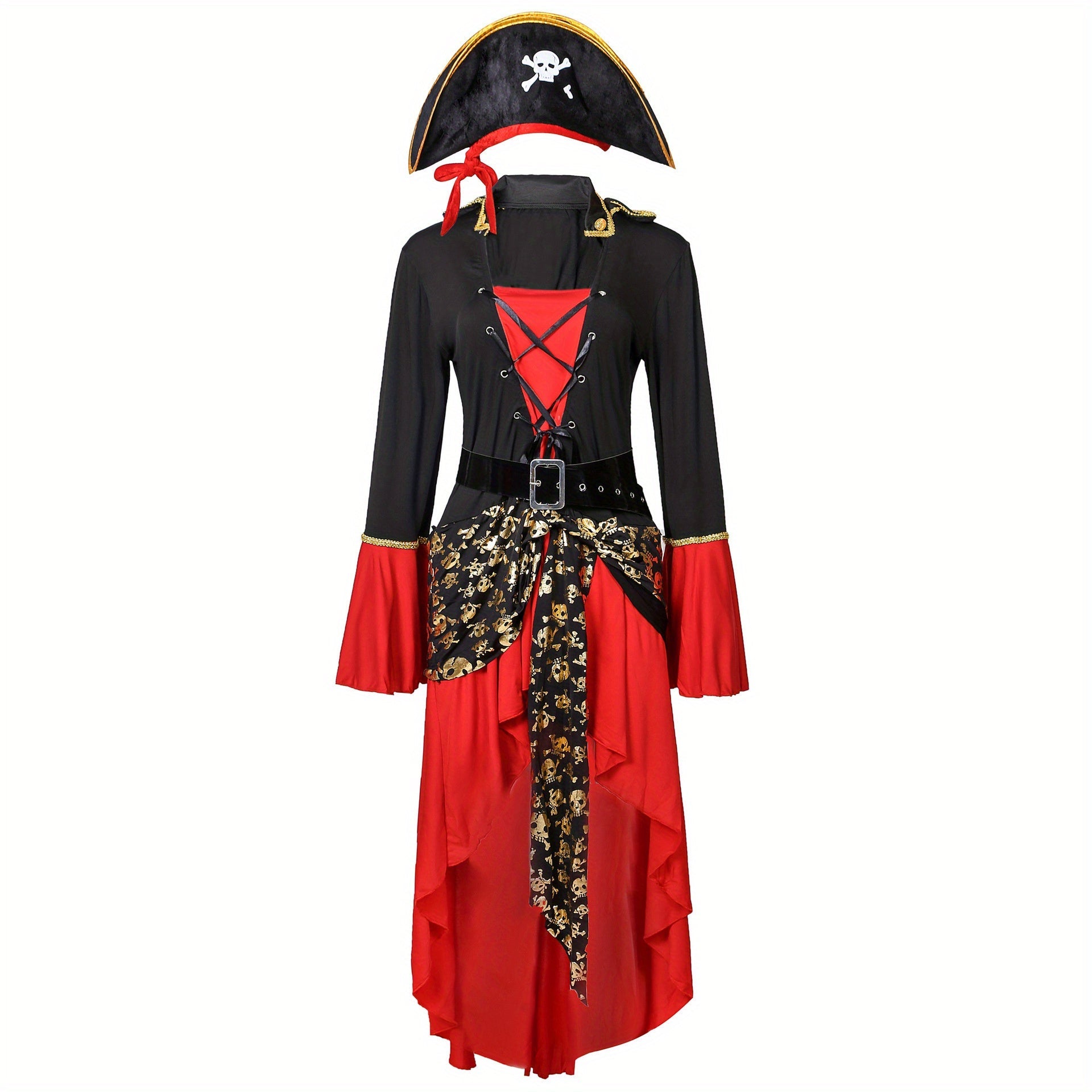 Tiena Damen-Piratenkostümkleid