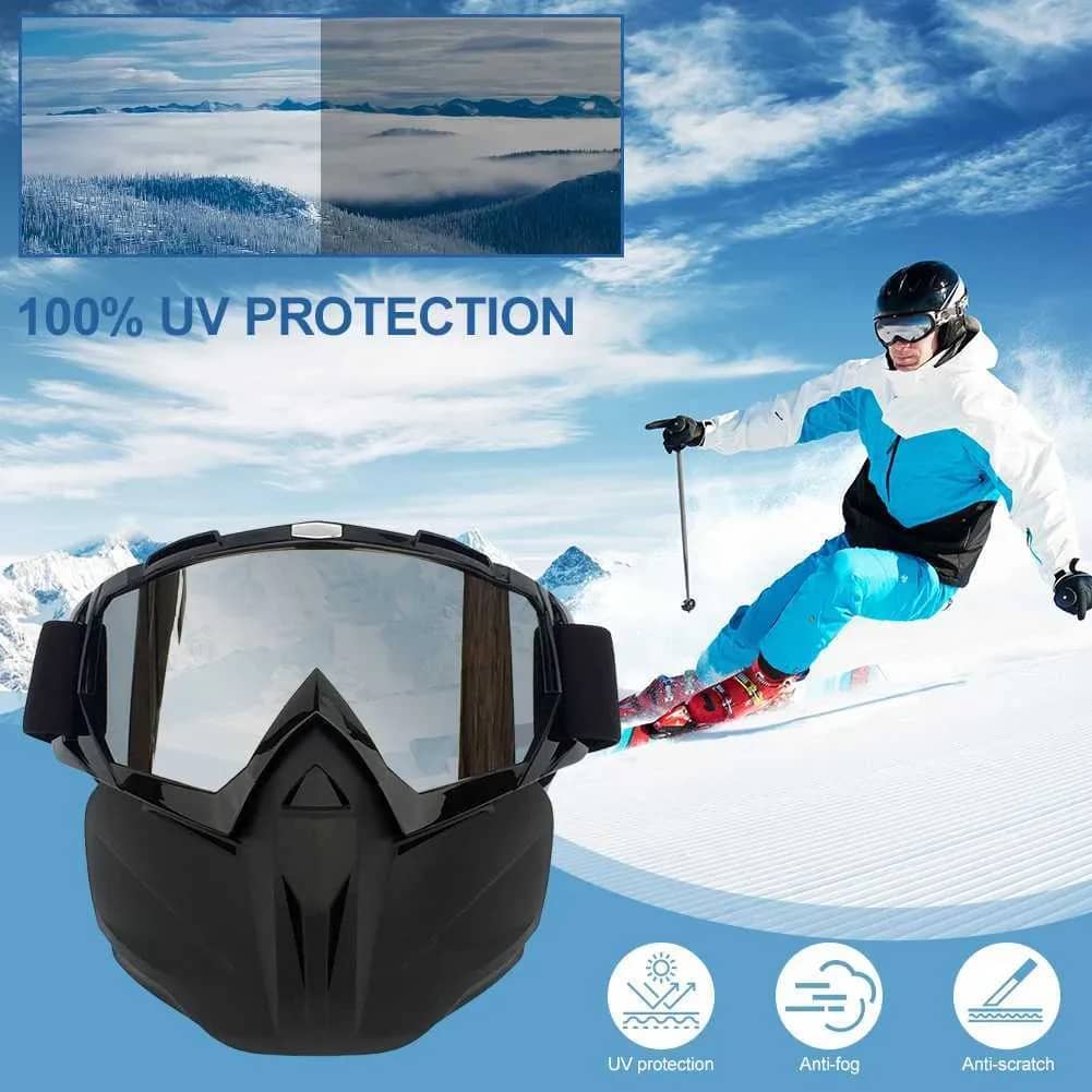 Winter Ski Snowboardbrille mit Kälteschutz