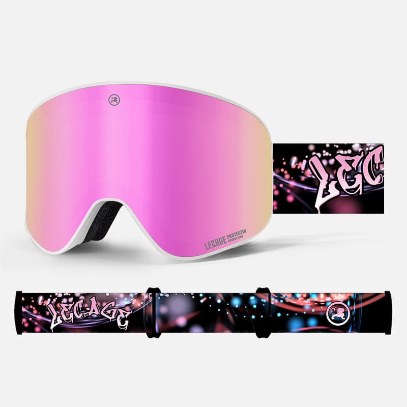 Franco - Skibrille mit abnehmbaren Sonnenschutz