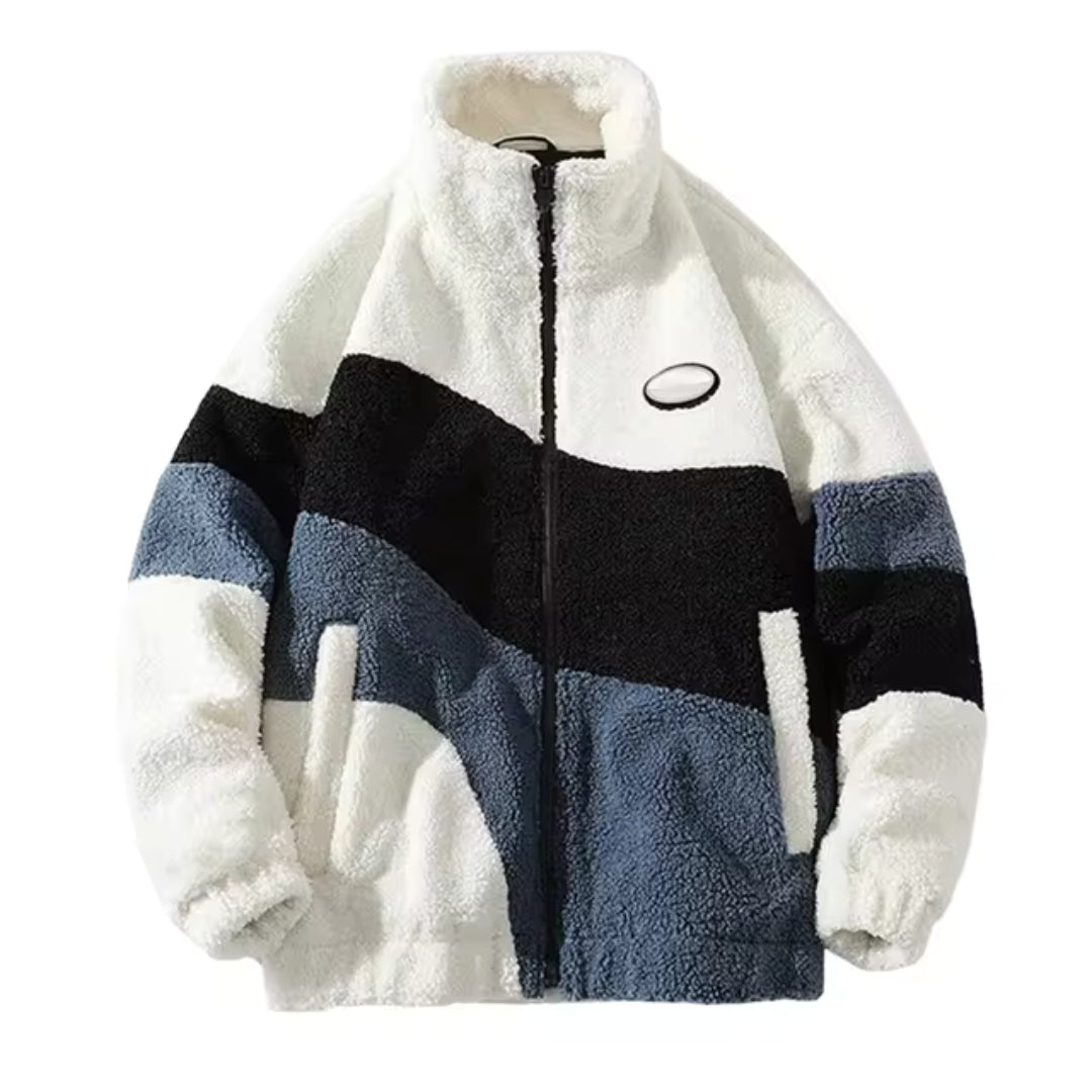 Vintage Herren Fleece Jacke