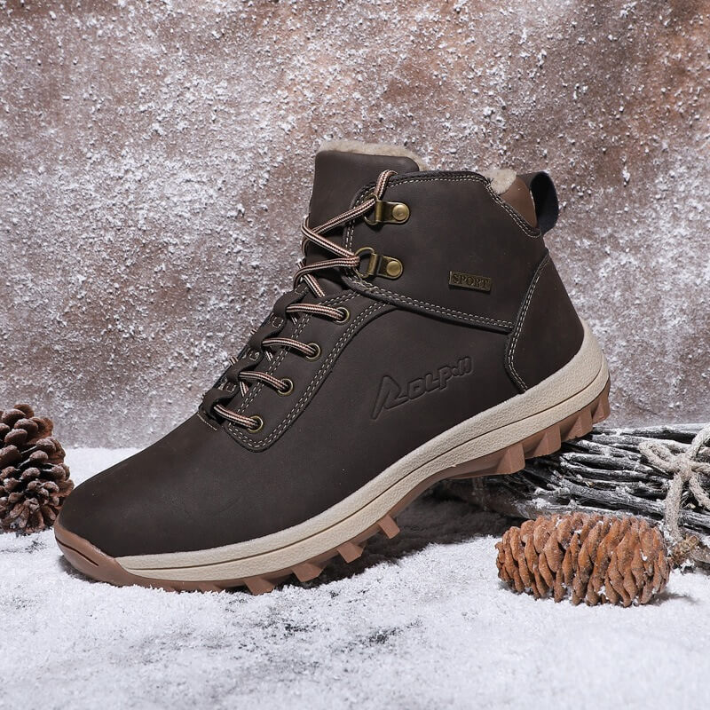 Bequeme Gefütterte Wanderstiefel - Vanea Barfussschuhe