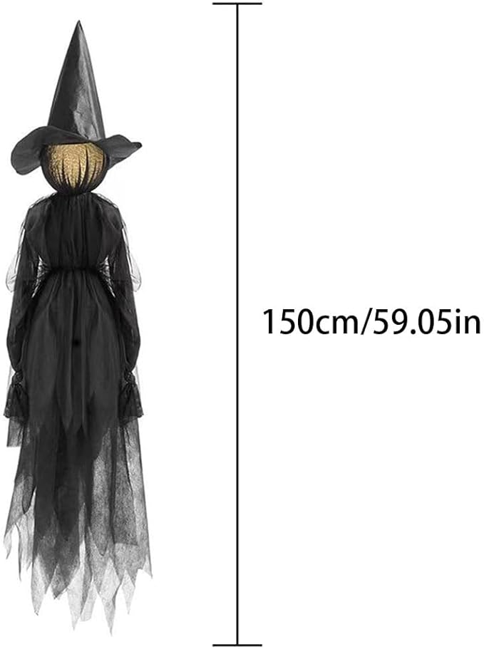 3er-Pack Halloween-Hexen-Dekorationen
