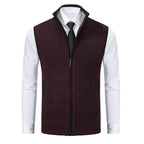 Herren Casual Fleece Herbstweste