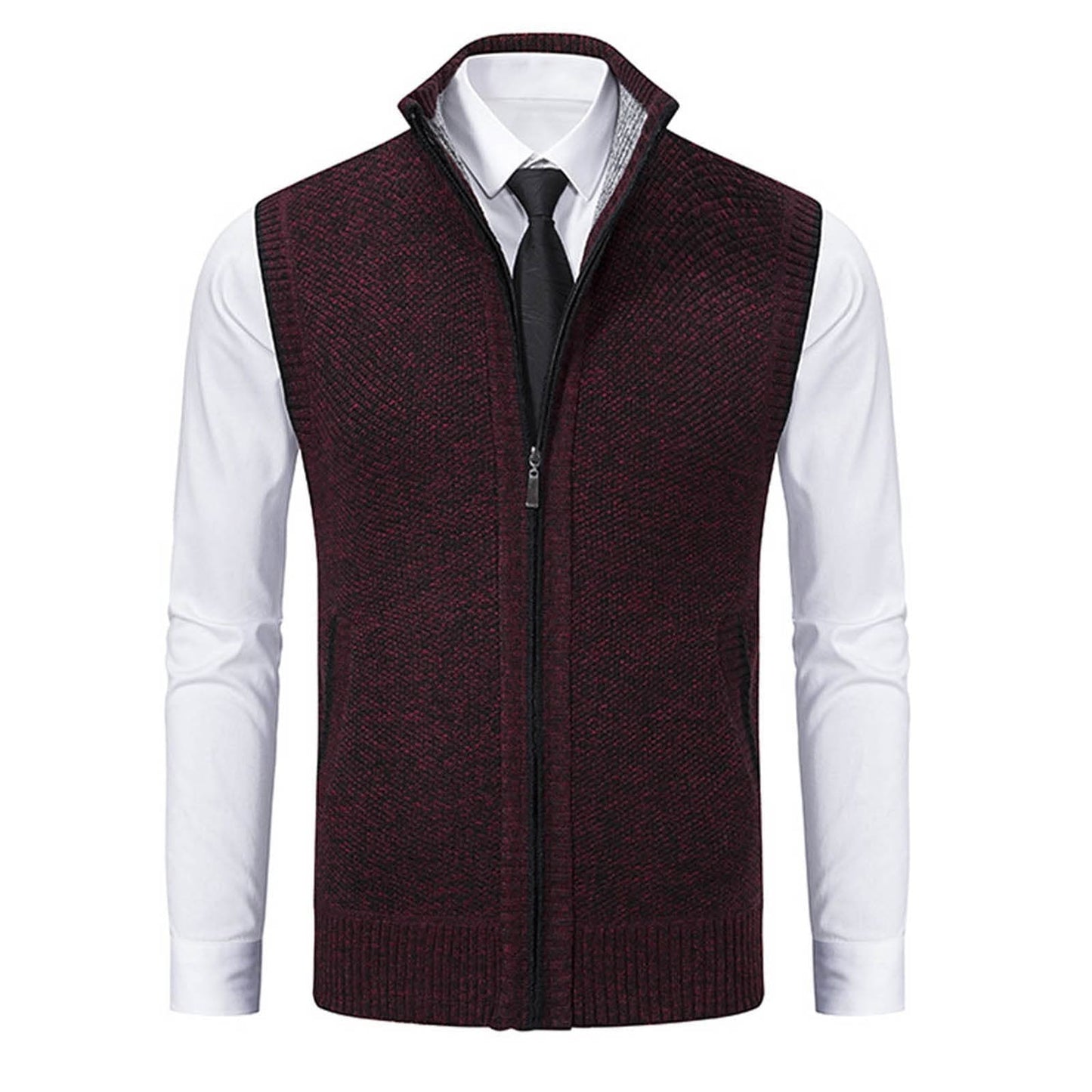Herren Casual Fleece Herbstweste