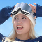Franco - Skibrille mit abnehmbaren Sonnenschutz