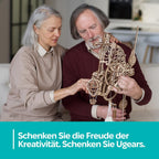 Mechanisches Pendel 3D-Holzuhr-Puzzle