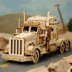 3D DIY LKW Puzzle Montage