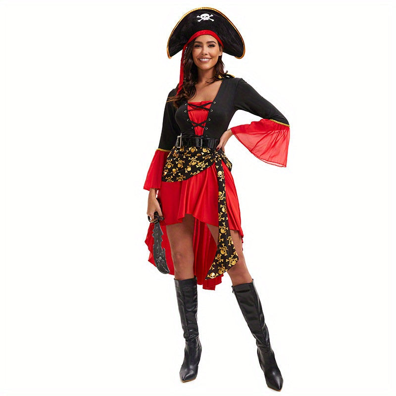 Tiena Damen-Piratenkostümkleid
