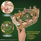 Quidditch 3D Pinball Wooden Puzzle