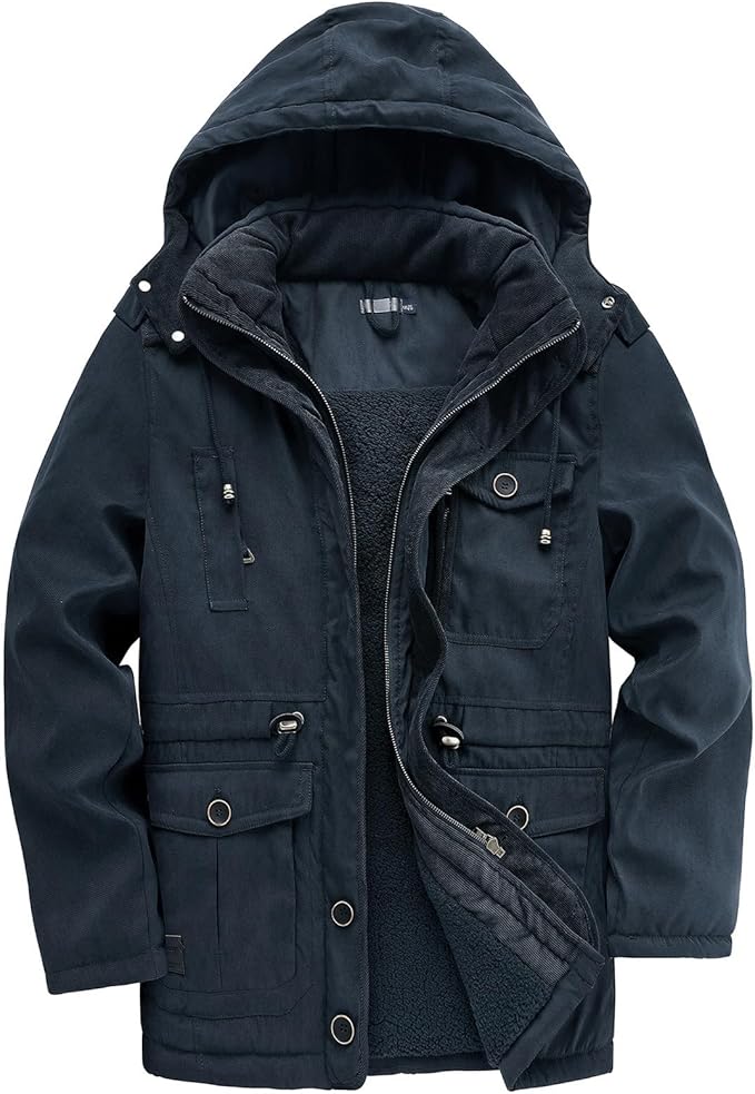 Toledo - Fleece Winter Herren Jacke