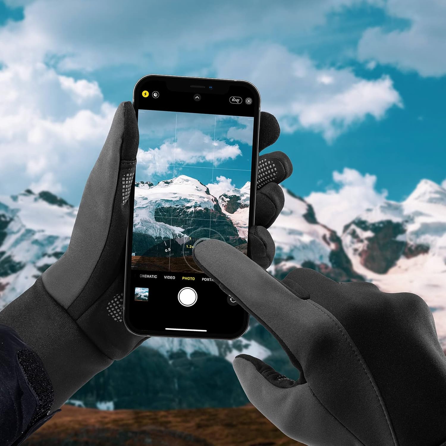 Winterfeste Touchscreen-Handschuhe für Männer und Frauen