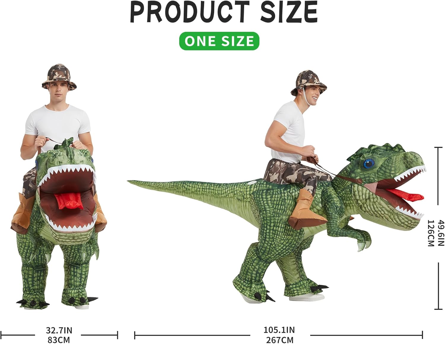 T-Rex Halloween Kostüm