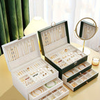 Tinker Schmuck-Organizer Box aus Leder
